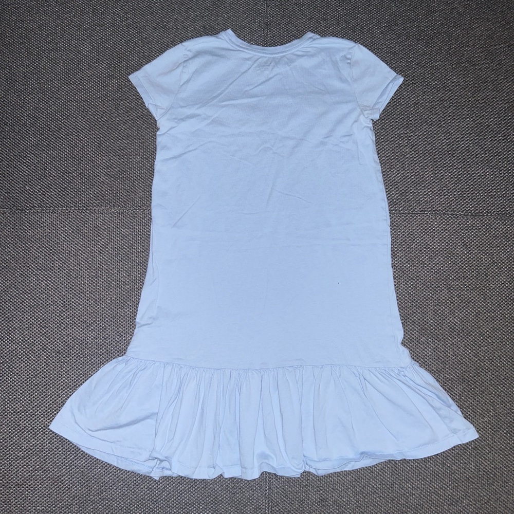 Polo Ralph Lauren Kids Light Blue Babydoll Dress Large Womens Small - Picture 5 of 5